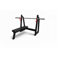 نیمکت پرس سینه حرفه‌ای باشگاهی - تحمل 300 کیلوگرم | قابلیت تنظیم زاویه