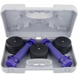 دمبل قابل تنظیم تن زیب adjustable dumbbells